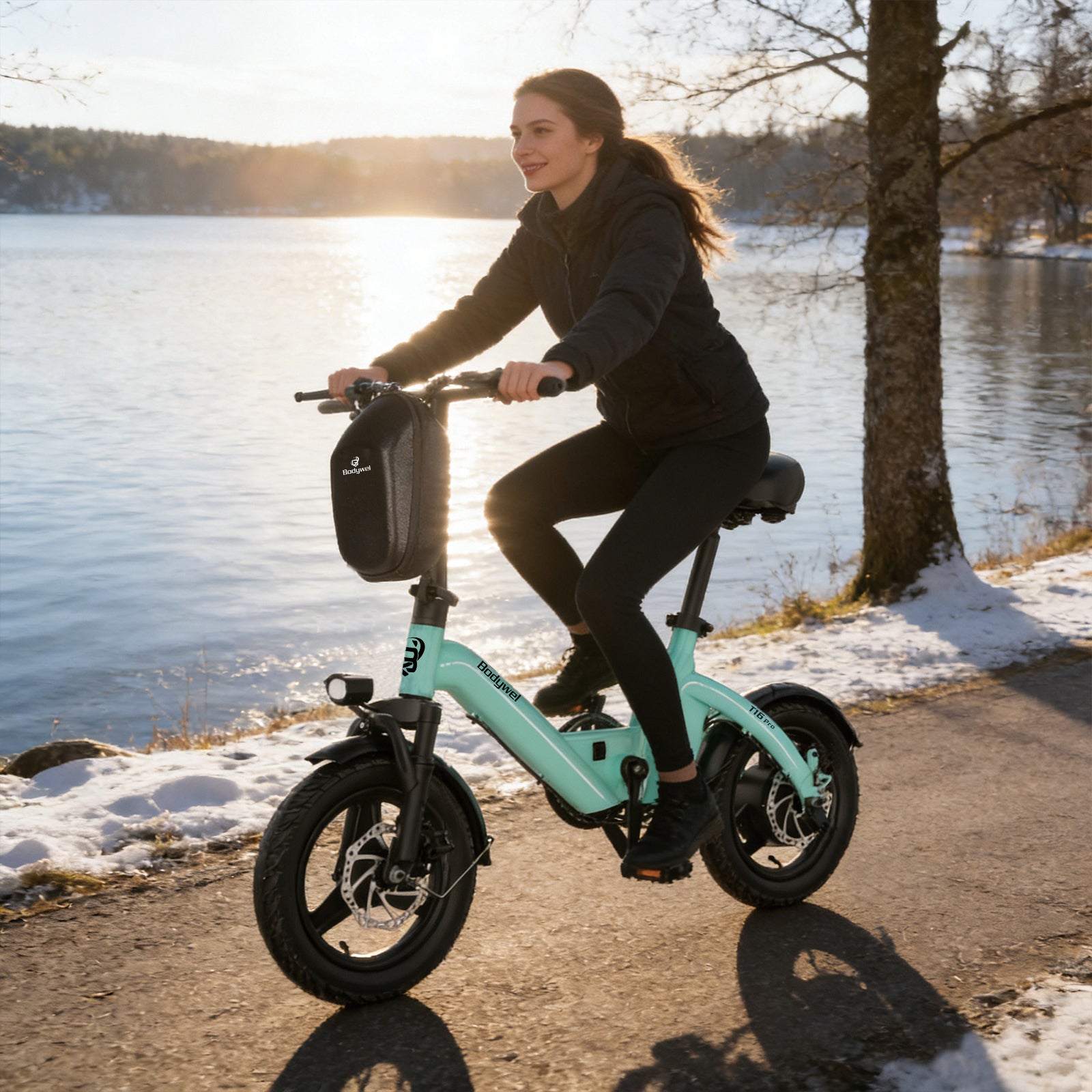 Bodywel T16 Pro Mini Folding E-Bike
